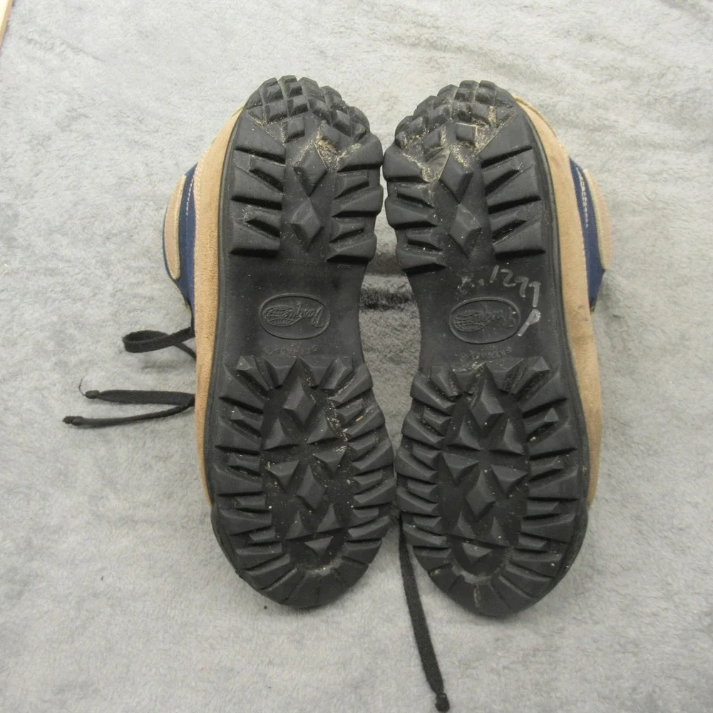 Vasque Mens? Boots 8.5 M Blue Gore-Tex Blue Lace Up Outdoor Hiking Boots VTG 80s